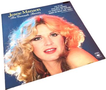 Vinyle 33 tours  Jeane Manson  Les Grands Succès  (1979)  CBS 84244 