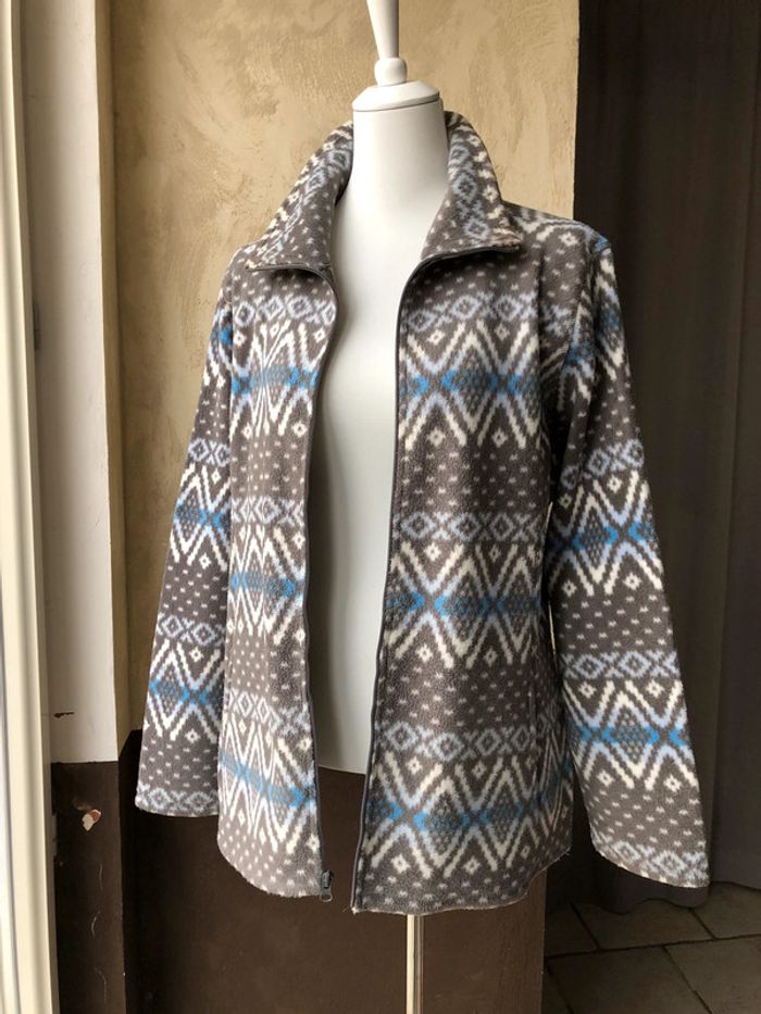 Veste polaire à motifs géométriques Old Navy XL - photo numéro 4