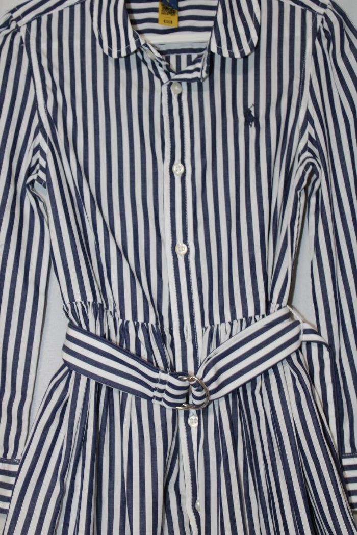 Robe chemise ceinturé marin - photo numéro 3