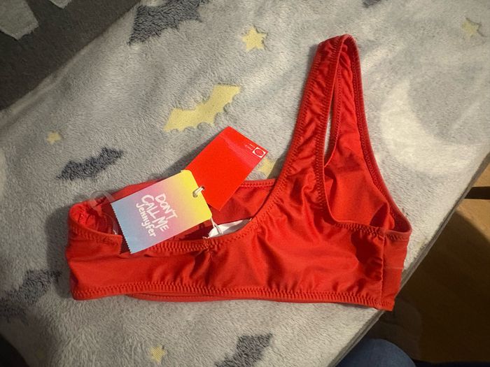 Haut de maillot de bain Jennyfer Coca Cola taille M jamais porté - photo numéro 2
