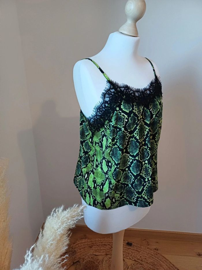 Débardeur à motif animal Miss Liberto taille XS 34 - photo numéro 5