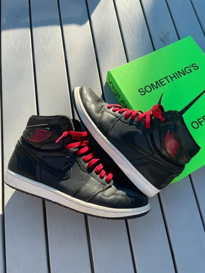 Nike Air Jordan 1 High Black Satin OG 🖤 - photo numéro 15