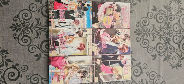 Série complète : un baiser à la vanille Tomes 1 à 6