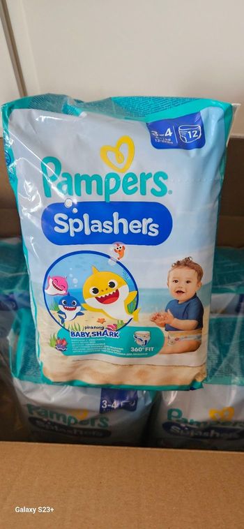 96 Splashers pampers piscine carton complet