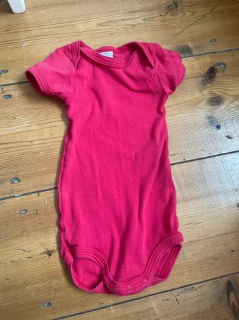 Body petit bateau 6 mois fuchsia