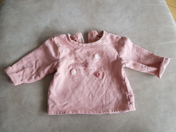 sweat kiabi 3 mois tbe bio