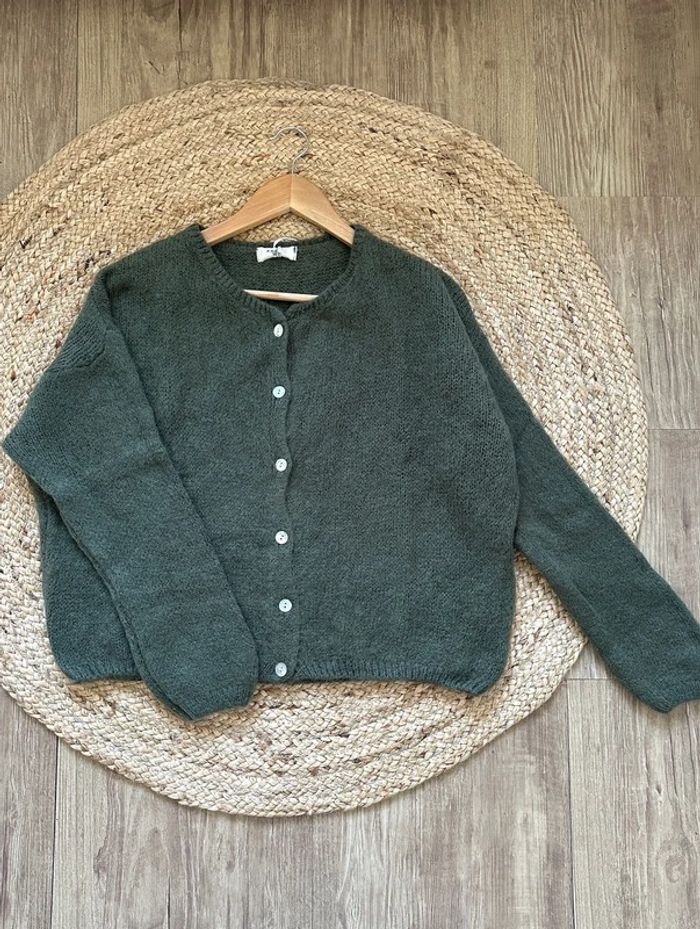 Gilet vert kaki - photo numéro 2