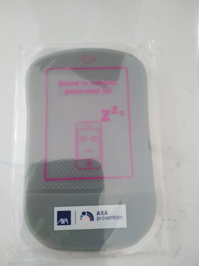 Lot deux supports silicone pour portable.