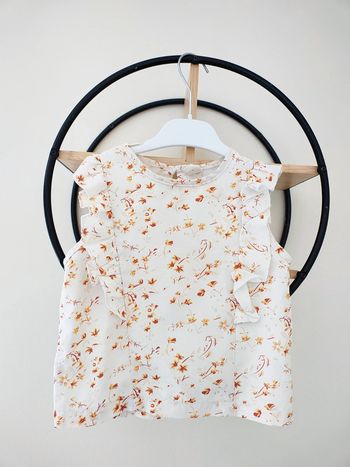 3-4 ans blouse été ( étiquette coupée)