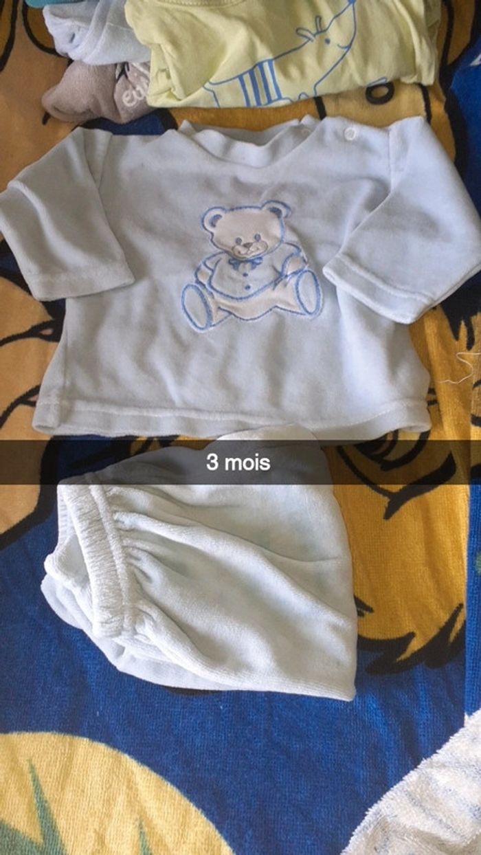 Lot de 10 pyjamas 3 mois - photo numéro 9
