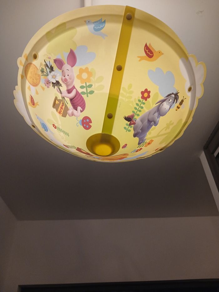 Abat-jour plafonnier winnie l'ourson - photo numéro 4