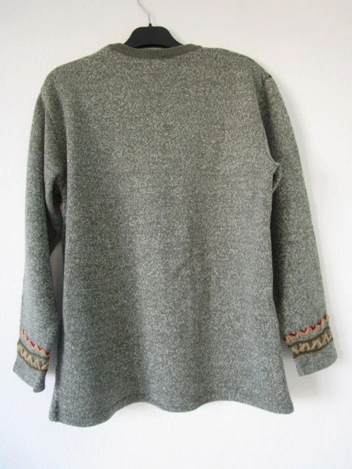 Pull kaki vintage 42 TBE - photo numéro 10