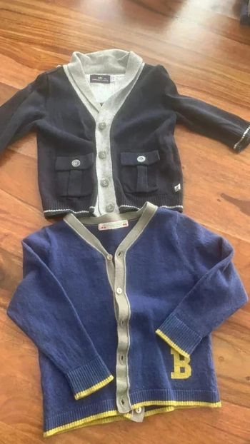 Gilet bleu
