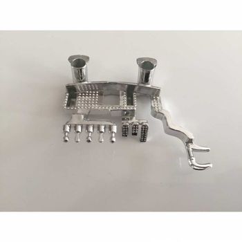 console pédalier pièce détachée Ferrari 250 le mans 1965 1/18 1/18eme burago