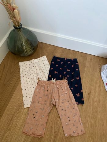 Lot de 3 pantalon bébé fille Kiabi