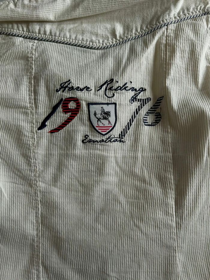Chemise femme 36 / S - horse riding - bon état - photo numéro 3