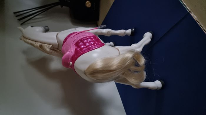 Cheval de rêve interactif pour poupée Barbie - photo numéro 7