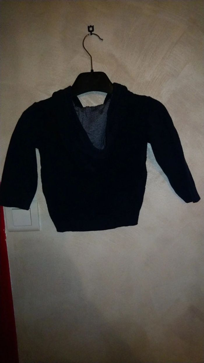 Pull à capuche Gemo 18 mois en très bon état - photo numéro 8