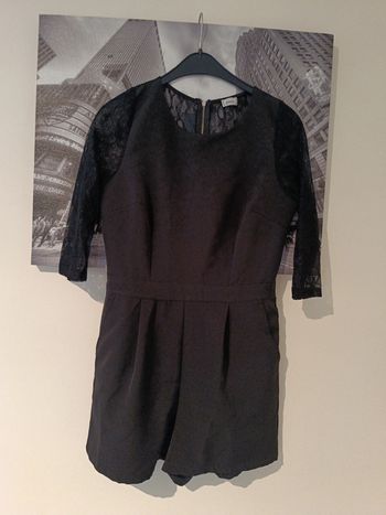 Combi short t 38, manche 3/4, dos transparent