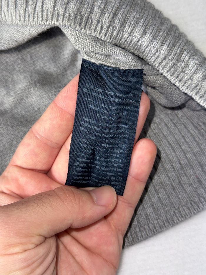 Sweat Pull gris Tommy Hilfiger homme taille XL en très bon état - photo numéro 6