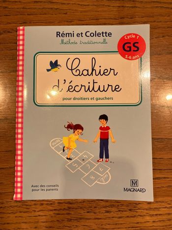 Cahier d’écriture