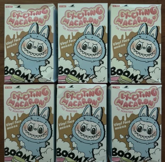 Popmart labubu exciting macaron tout neuf