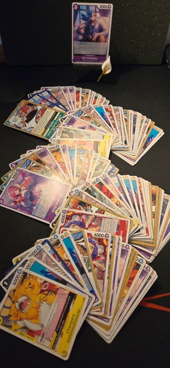 Gros lot de cartes One Piece
