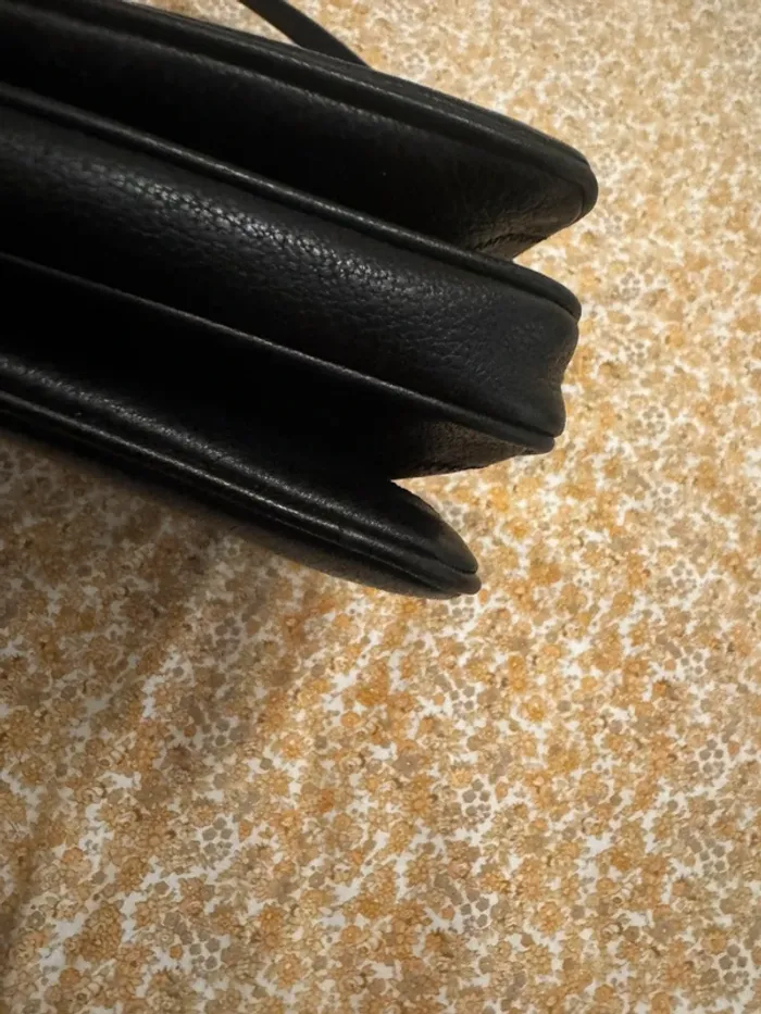 Sac pourchet cuir vintage année 80 - photo numéro 10