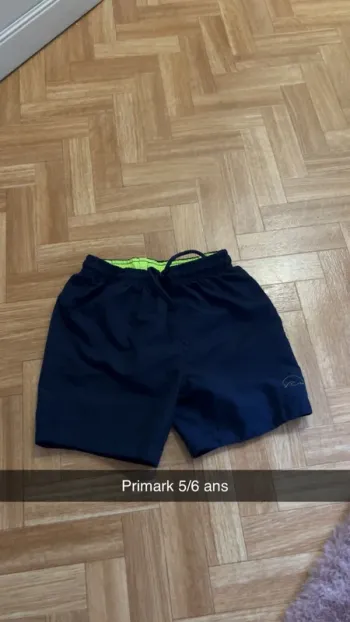 Short Primark 5/6 ans
