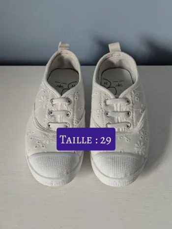 Basket ballerine élastique taille 29