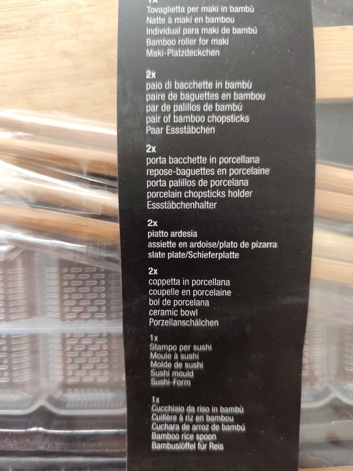 Kit box sushi neuf - photo numéro 2