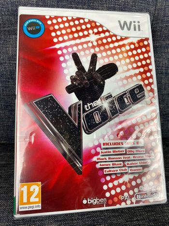 The Voice Officiel Wii NЕUF sous blister / Sealed Brand New
