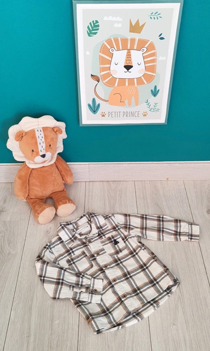 Chemise 24 mois Lulu castagnette