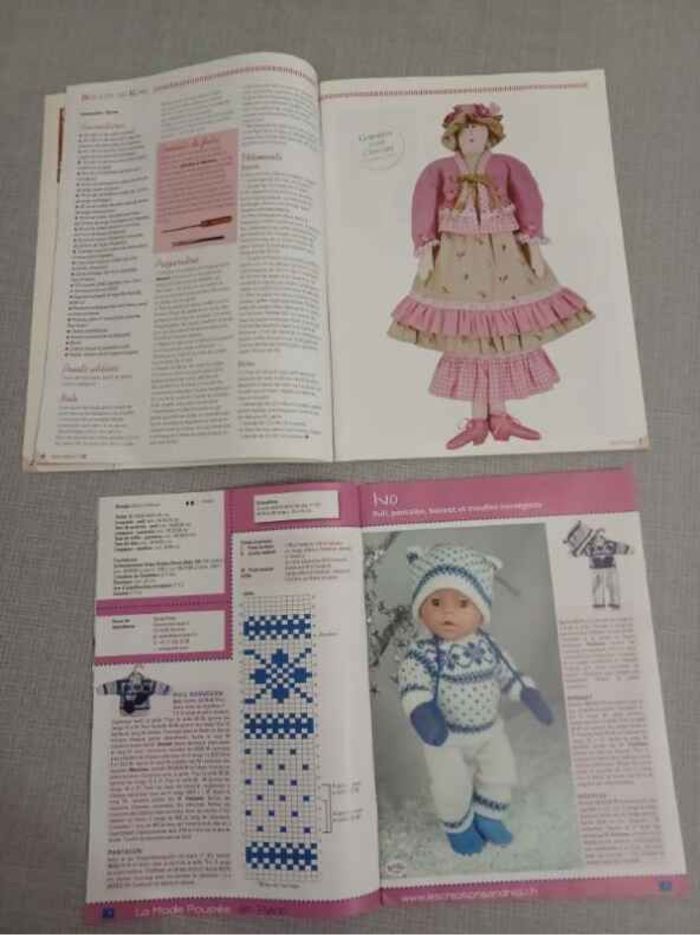 Lot livres sur les poupées les barbies les doudou - photo numéro 3
