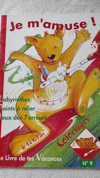 Livre de jeux à partir de 4 ans