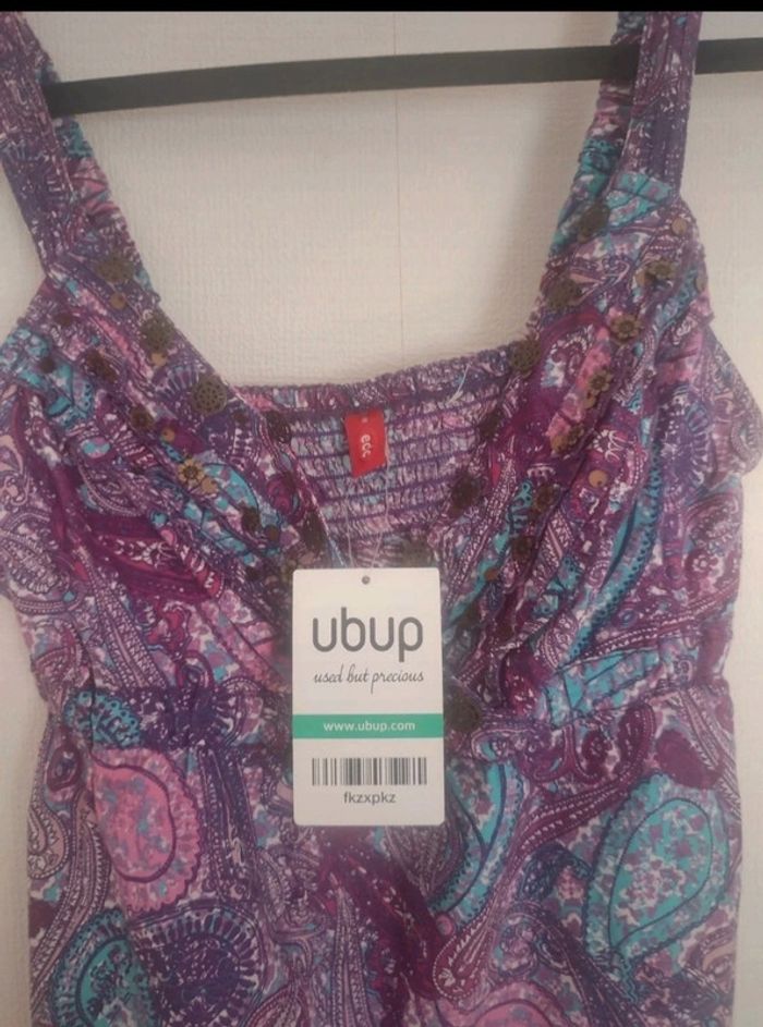 Haut été imprimé 💜 taille S, marque Esprit edc - photo numéro 2