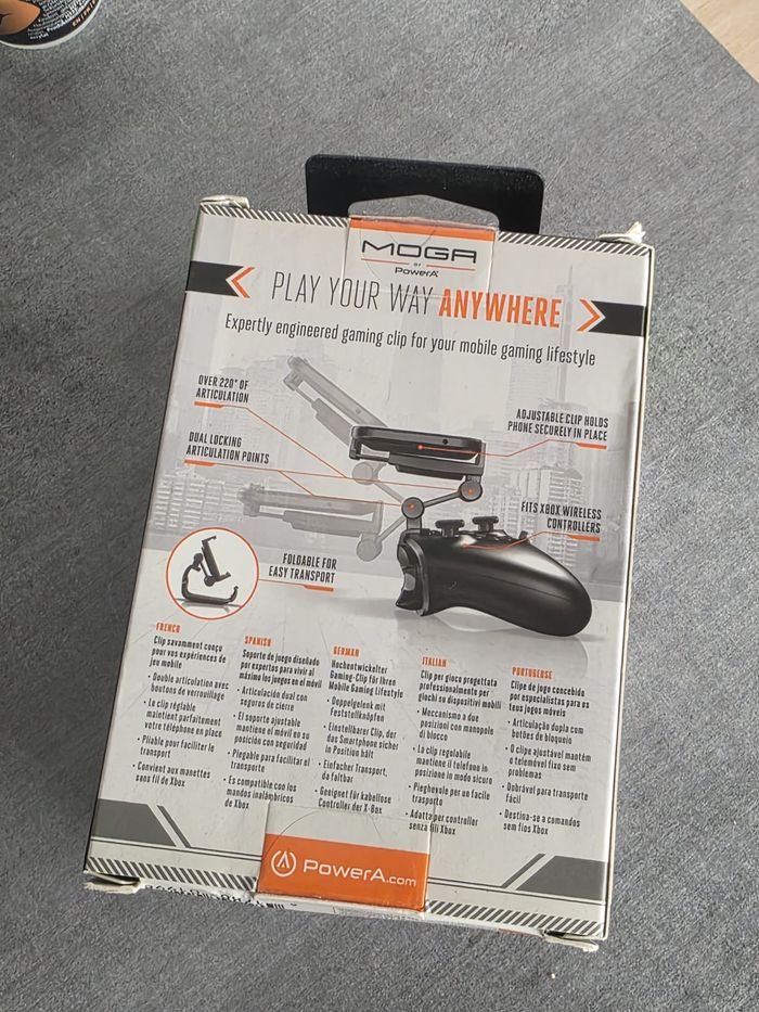 🎮 Support MOGA PowerA – Clip de jeu mobile pour manette Xbox 🎮 - photo numéro 3