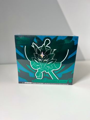 Etb coffret dresseur d’élite ev6 ev06 mascarade crépusculaire cartes Pokémon 