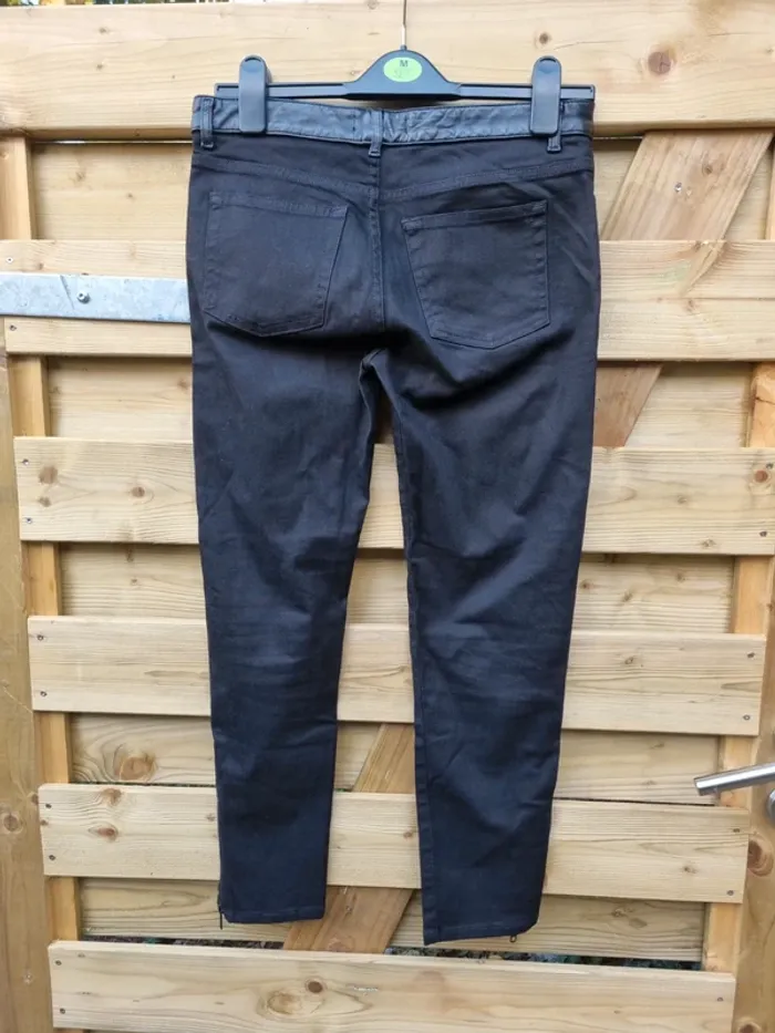 Jean noir Slim  the kooples taille 38 - photo numéro 5