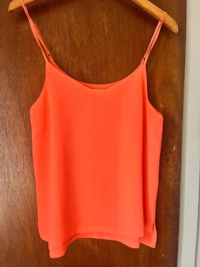Débardeur orange fluo - Cotton On