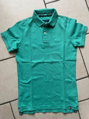 Polo Superdry vert