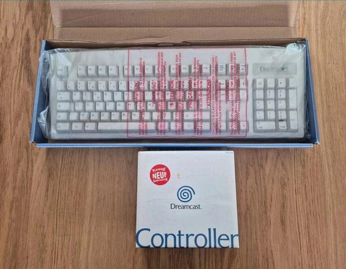 Bundle pack clavier keyboard + Manette Pad Controller Sega Dreamcast Neuf - photo numéro 3