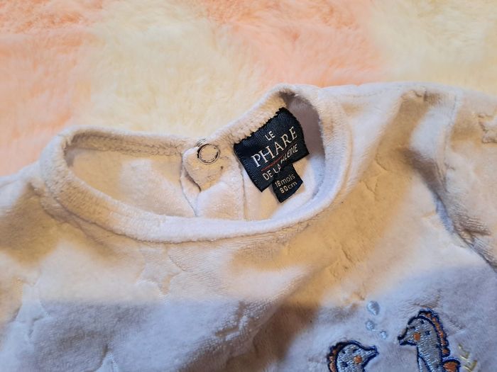 🤍 Lot de 2 pyjamas 1 pièce Le phare de la Baleine taille 18 mois 🤍 - photo numéro 8