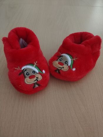 Chaussons bébé Noël 3 à 6 mois