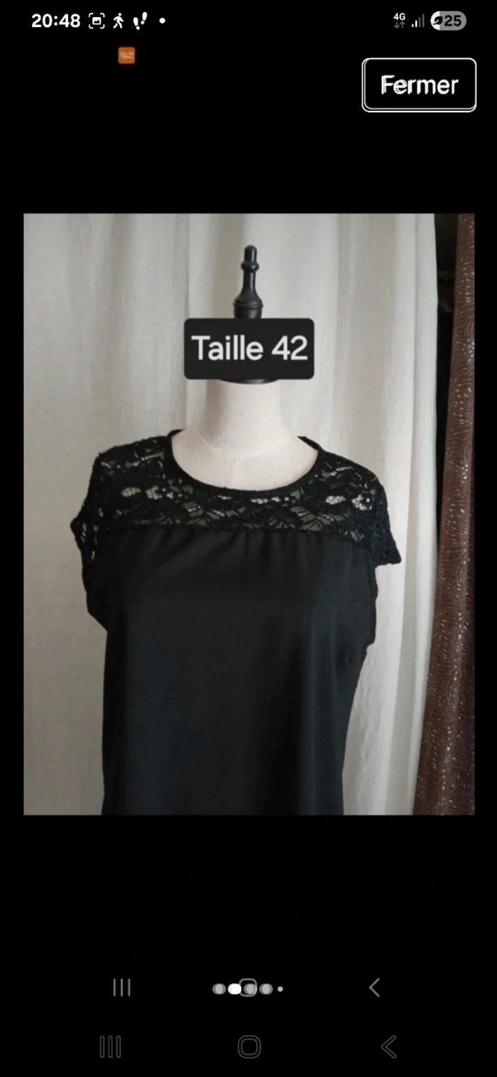 Robe mi saison Taille 42 marque CC Collection - photo numéro 2