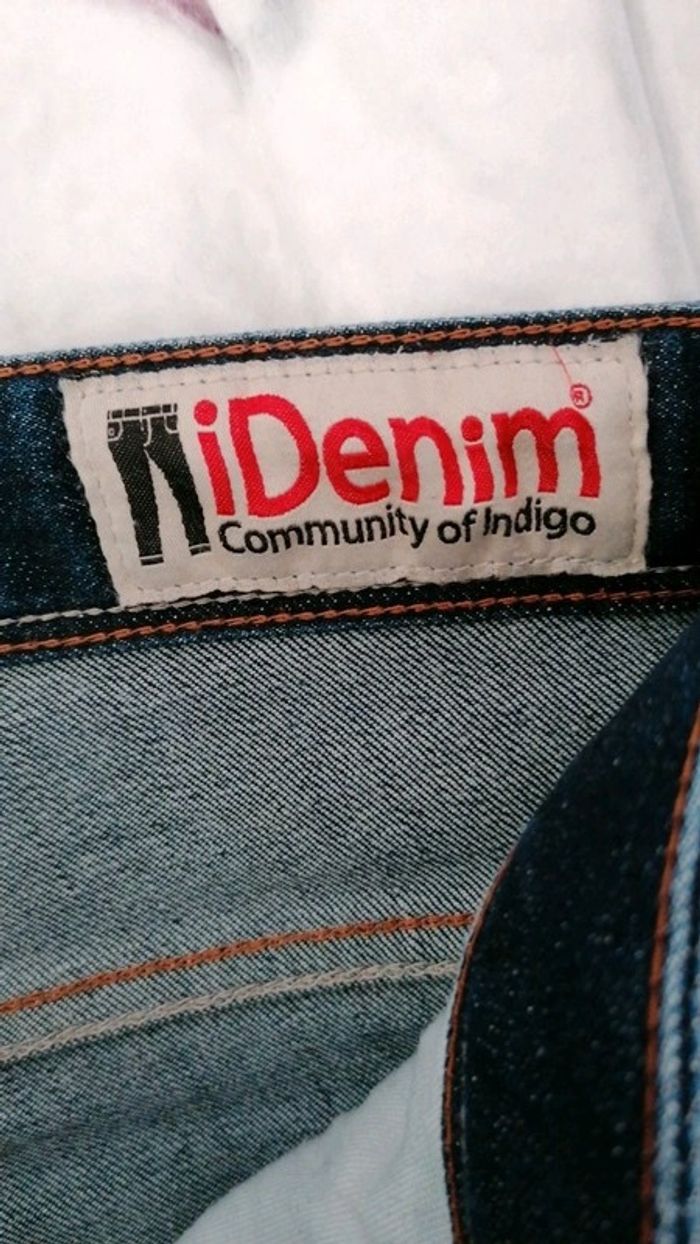 Jean slim community of indigo homme taille 36 - photo numéro 4