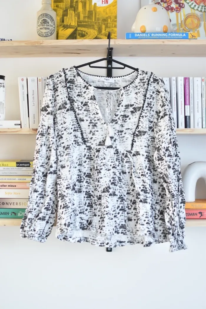 Blouse Suncoo Leane S18 en taille 1 - Très bon état - photo numéro 2