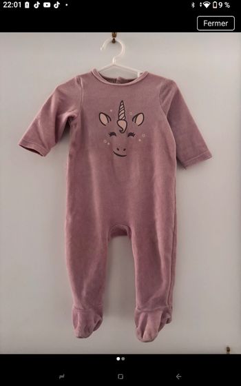 Pyjama licorne