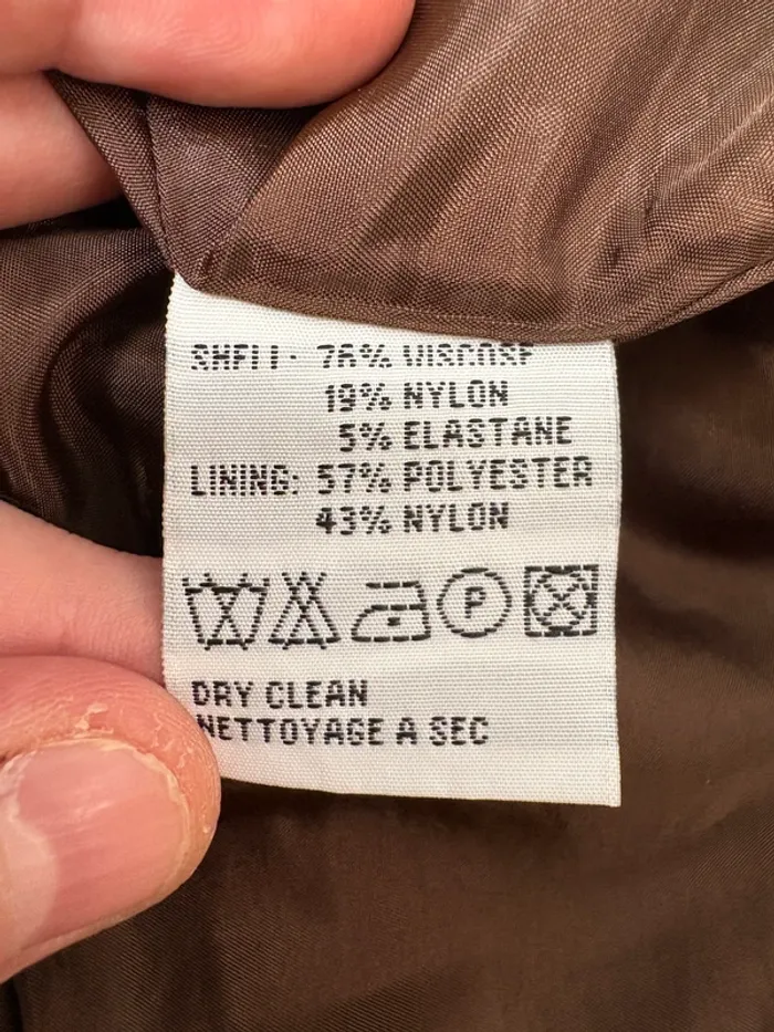 Veste Enjoy | Marron | Taille 42 - photo numéro 4