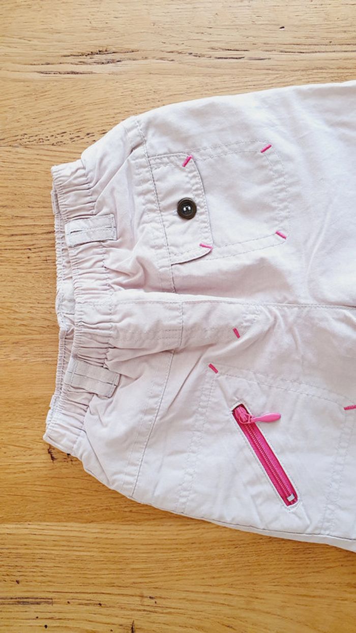 Pantalon beige doublé, taille 6 mois - photo numéro 5
